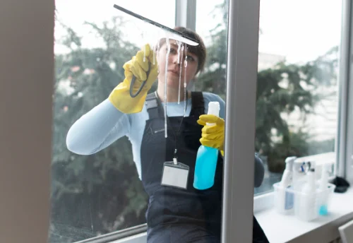 Nettoyage de vitres intérieures et extérieures à Janvry